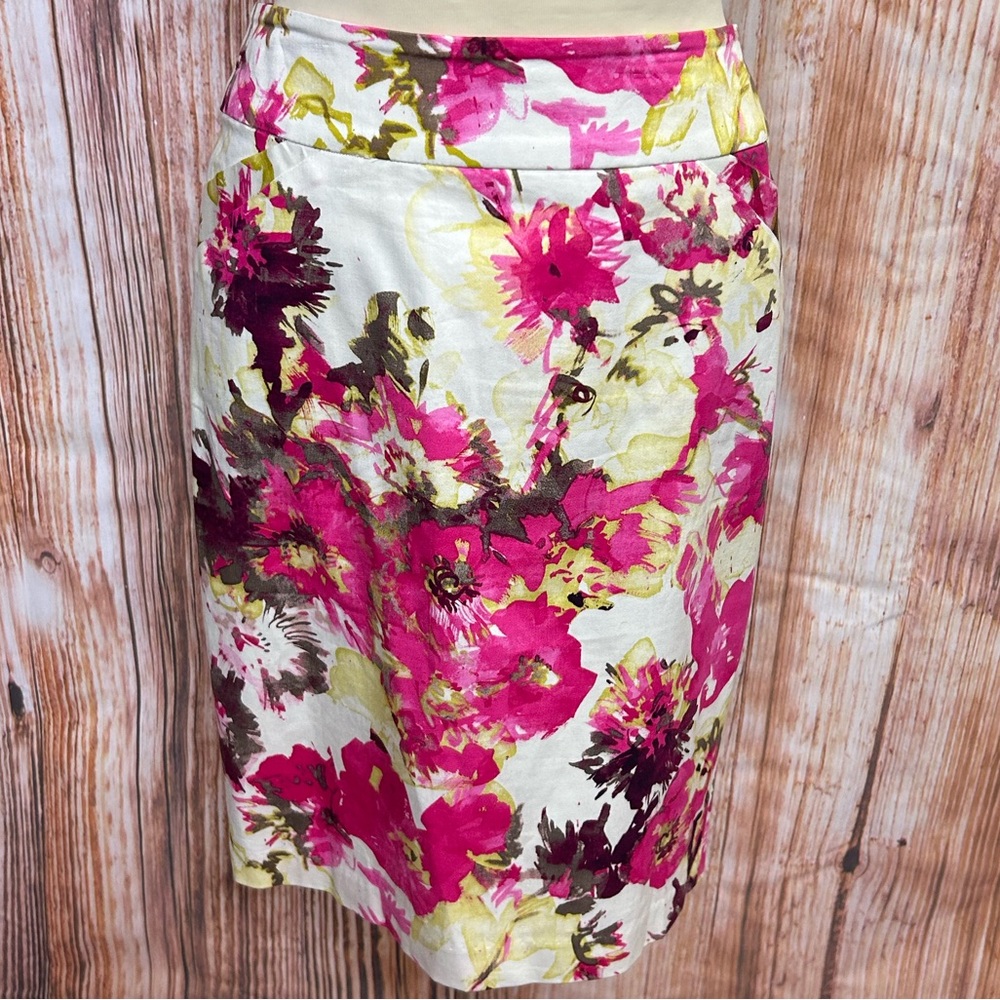 Charter Club Sateen Floral Skirt